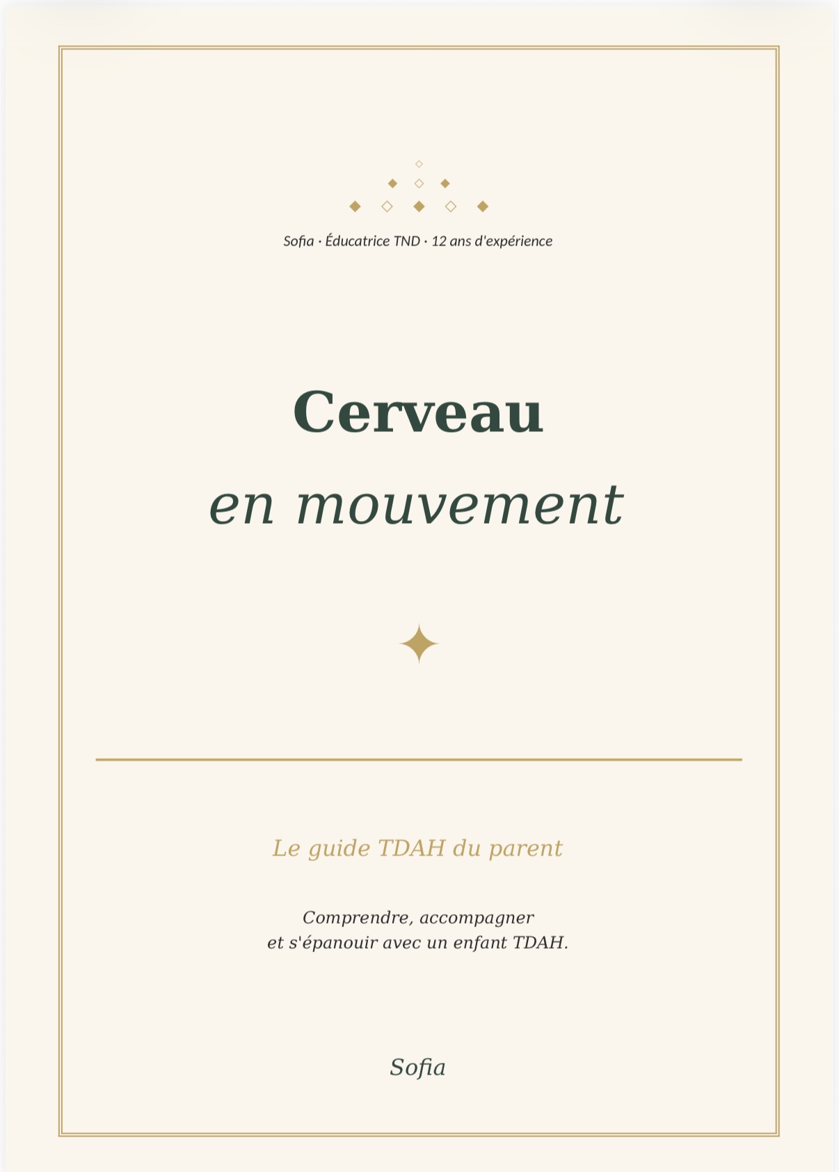 Cerveau en mouvement - Guide TDAH